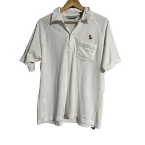 Vintage Palmland Pelican Polo Golf Boating Shirt XL